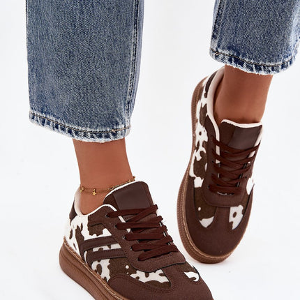 Womens Platform Sneakers Lace Up Foam Insole All Day Comfort - Très Elite