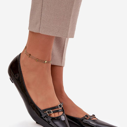Step in Style Professional Ballet Flats with Cushioned Insole and Slip