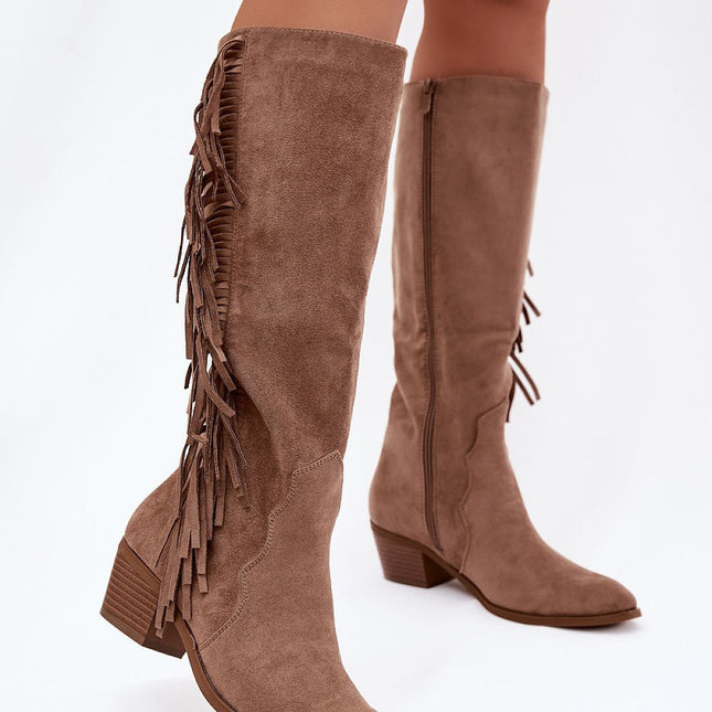 Step in Style Professional Heel Boots with Comfort Cushioned Insole