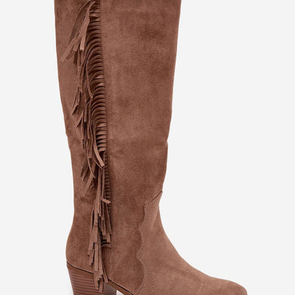 Step in Style Professional Heel Boots with Comfort Cushioned Insole