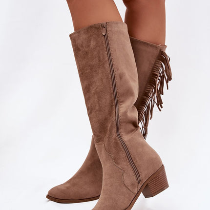Step in Style Professional Heel Boots with Comfort Cushioned Insole