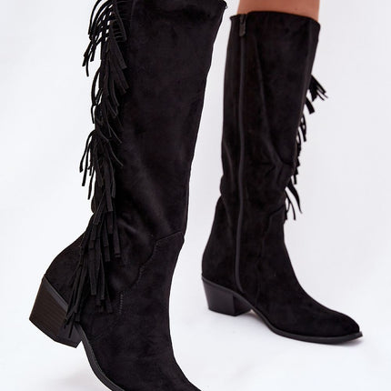 Step in Style Professional Heel Boots with Comfort Cushioned Insole