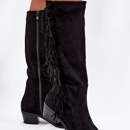 Step in Style Professional Heel Boots with Comfort Cushioned Insole