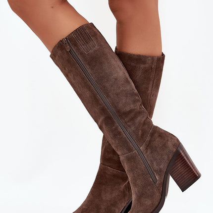 Step in Style Professional Heel Boots with Comfortable Cushioning