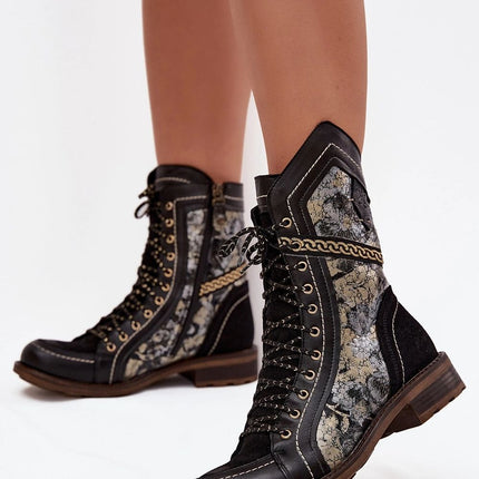 Maciejka Womens Ankle Boots Natural Leather Elegant Durable Design - Très Elite