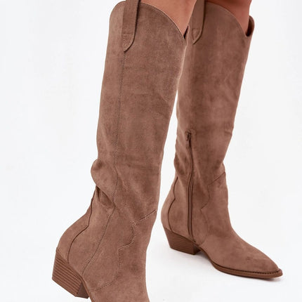 Step in Style Professional Heel Boots - Comfortable Fit & Elegant Desi