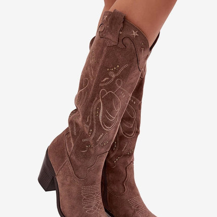 Step in Style Professional Heel Boots with Cushioned Insole & Durable