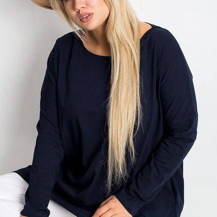 Plus Size Tunic Blouse Cotton Elastane Comfort Fit Everyday - Très Elite