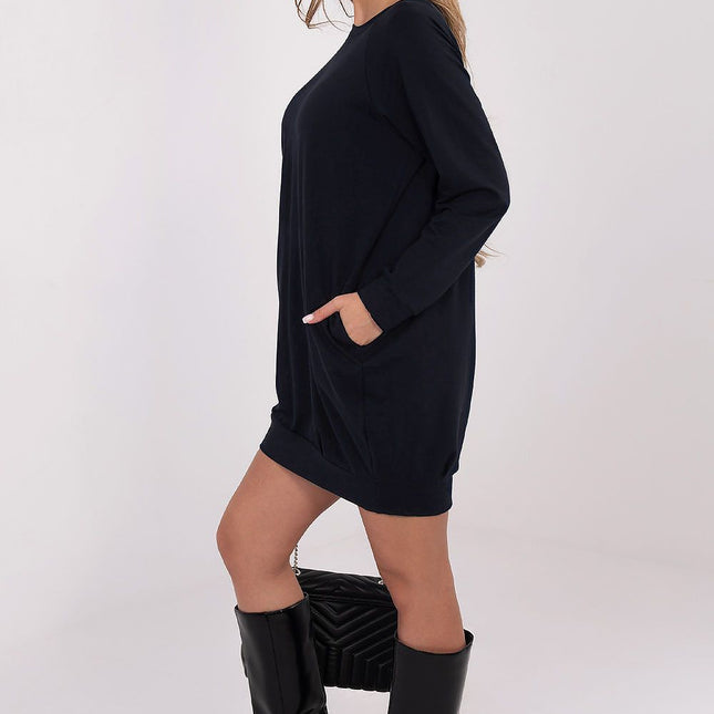 Daydress Sweatshirt Dress With Cotton And Elastane For Everyday Comfort - Très Elite