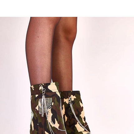 Solea Professional Heel Boots with Cushioned Insole & Elegant Design
