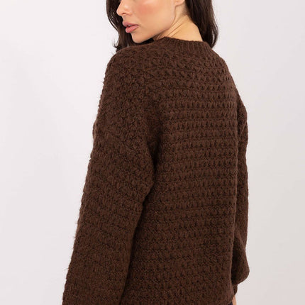Italy Moda Professional Knit Jumper with Soft Fabric and Classic Fit