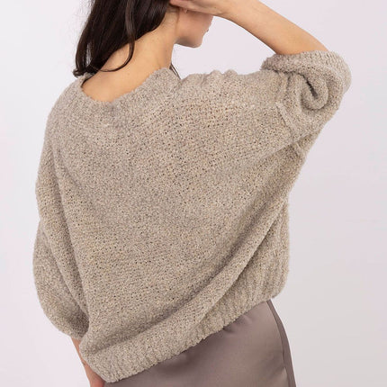 Italy Moda Professional Knit Jumper with Soft Fabric and Classic Fit