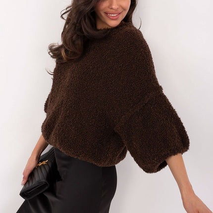 Italy Moda Professional Knit Jumper with Soft Fabric and Classic Fit