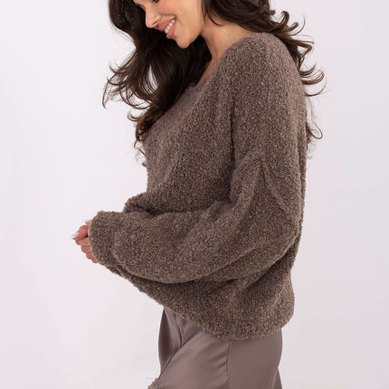 Italy Moda Professional Knit Jumper with Soft Fabric and Classic Fit