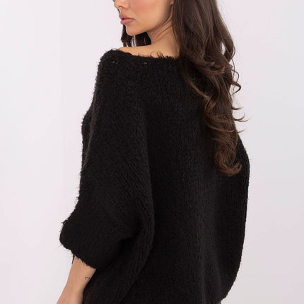 Italy Moda Professional Knit Jumper with Soft Fabric and Classic Fit