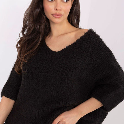 Italy Moda Professional Knit Jumper with Soft Fabric and Classic Fit