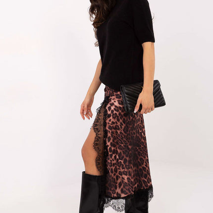 Italy Moda Professional A-Line Skirt with Pockets and Stretch Fabric