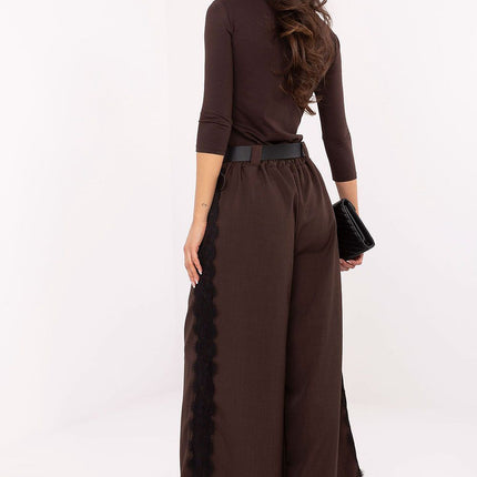 Italy Moda Women's Professional Trousers with Stretch Fabric & Pockets