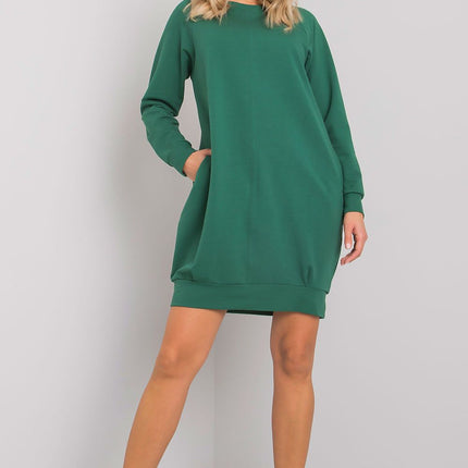 Daydress Sweatshirt Dress With Cotton And Elastane For Everyday Comfort - Très Elite
