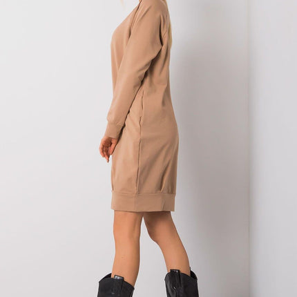 Daydress Sweatshirt Dress With Cotton And Elastane For Everyday Comfort - Très Elite