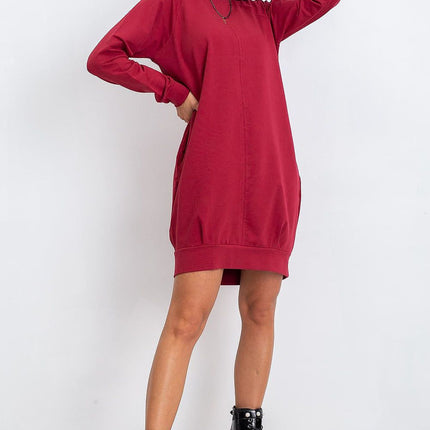 Daydress Sweatshirt Dress With Cotton And Elastane For Everyday Comfort - Très Elite