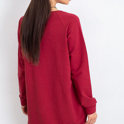 Daydress Sweatshirt Dress With Cotton And Elastane For Everyday Comfort - Très Elite