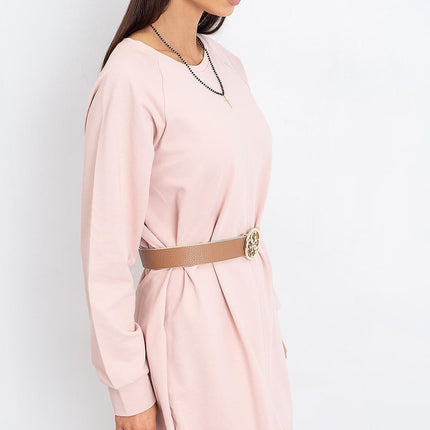 Daydress Sweatshirt Dress With Cotton And Elastane For Everyday Comfort - Très Elite