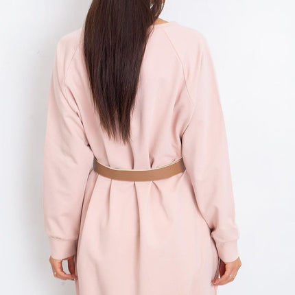 Daydress Sweatshirt Dress With Cotton And Elastane For Everyday Comfort - Très Elite