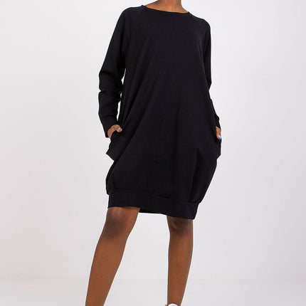 Daydress Sweatshirt Dress With Cotton And Elastane For Everyday Comfort - Très Elite