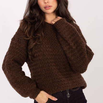 Italy Moda Professional Knit Jumper with Soft Fabric and Classic Fit
