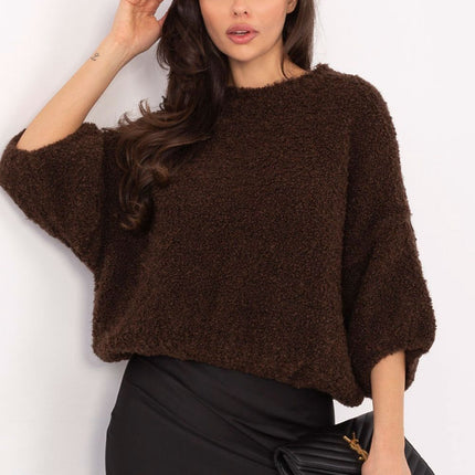 Italy Moda Professional Knit Jumper with Soft Fabric and Classic Fit