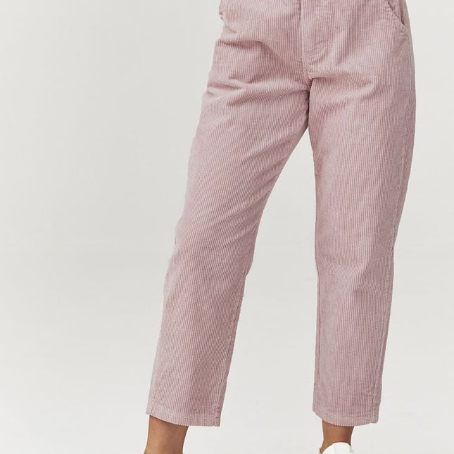Makadamia Women's Professional Corduroy Trousers with Stretch Fit