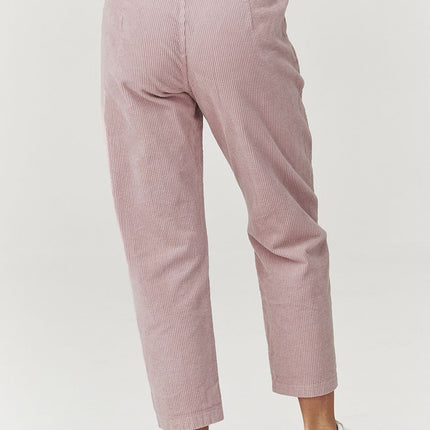 Makadamia Women's Professional Corduroy Trousers with Stretch Fit