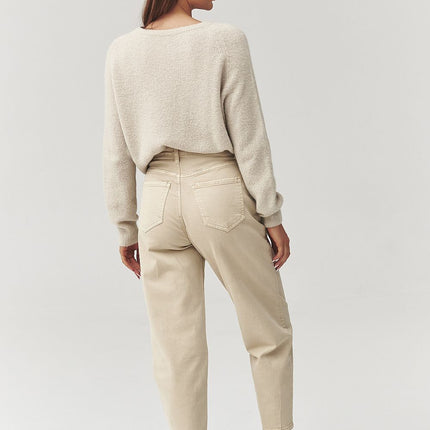 Makadamia Professional Knit Jumper - Soft Fabric & Classic Fit