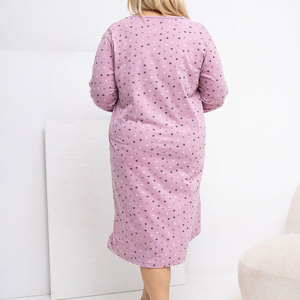  Plus Size Nightgown model 223303 Forever Pink 