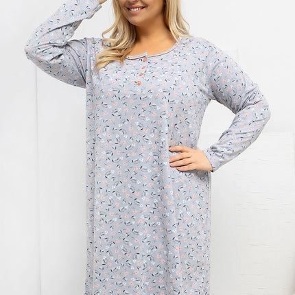  Plus Size Nightgown model 223307 Forever Pink 