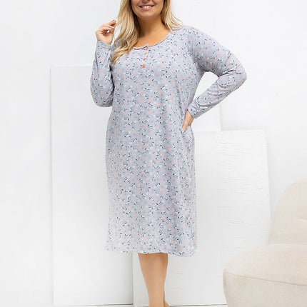  Plus Size Nightgown model 223307 Forever Pink 