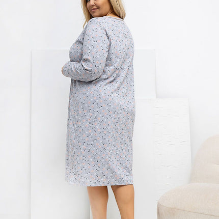  Plus Size Nightgown model 223307 Forever Pink 