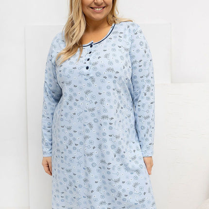  Plus Size Nightgown model 223308 Forever Pink 