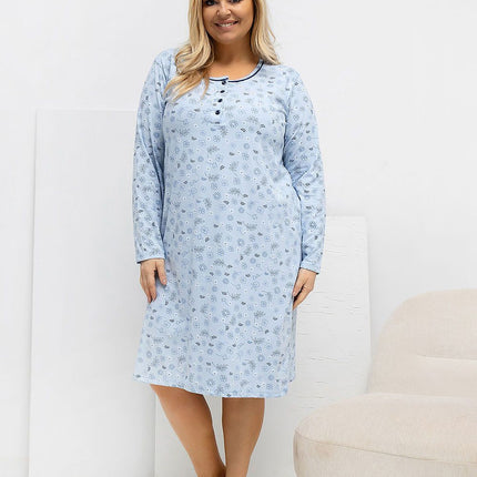  Plus Size Nightgown model 223308 Forever Pink 