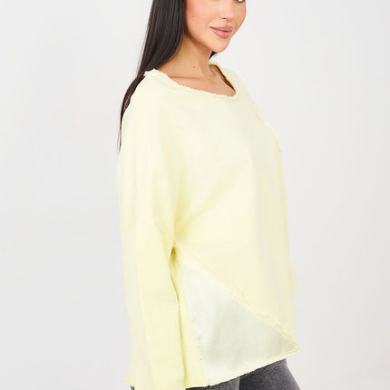 Casual Cotton Blouse With Elastane Round Neckline For All Day Comfort - Très Elite