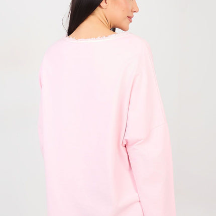 Casual Cotton Blouse With Elastane Round Neckline For All Day Comfort - Très Elite