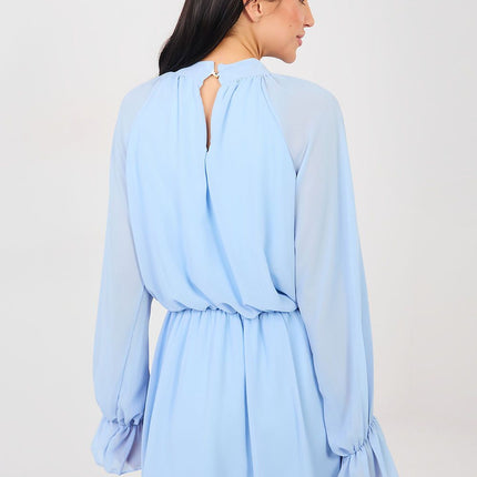 Rue Paris Elegant Cocktail Dress with Cap Sleeves and Flattering Fit