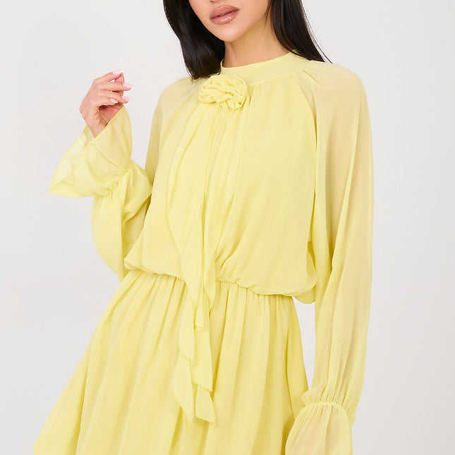 Rue Paris Elegant Cocktail Dress with Cap Sleeves and Flattering Fit