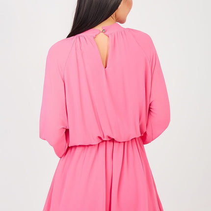 Rue Paris Elegant Cocktail Dress with Cap Sleeves and Flattering Fit