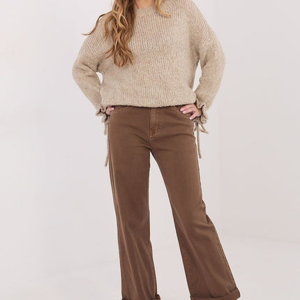 Italy Moda Professional Knit Jumper with Soft Fabric and Classic Fit