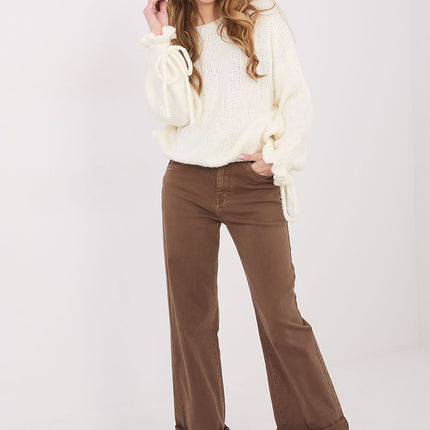 Italy Moda Professional Knit Jumper with Soft Fabric and Classic Fit