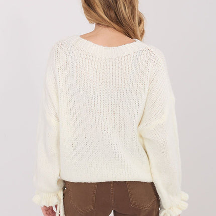 Italy Moda Professional Knit Jumper with Soft Fabric and Classic Fit