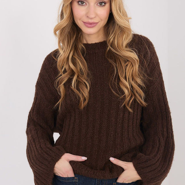 Italy Moda Professional Knit Jumper with Soft Fabric and Elegant Fit