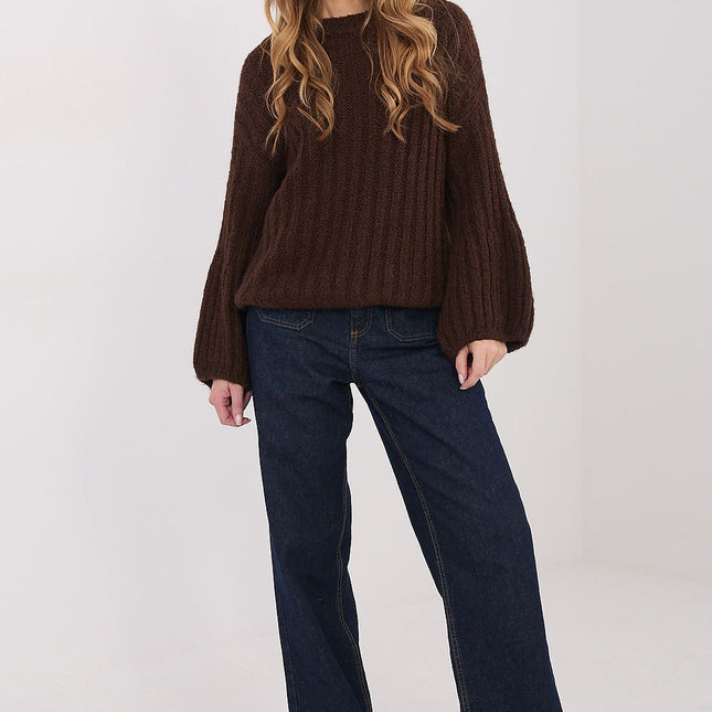 Italy Moda Professional Knit Jumper with Soft Fabric and Elegant Fit